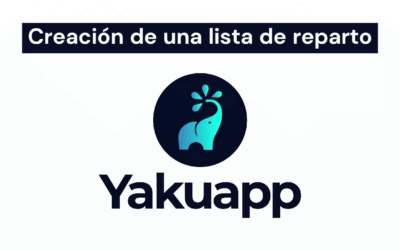 Creación de una lista de reparto