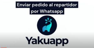 app reparto de agua - Enviar pedido al repartidor vía WhatsApp